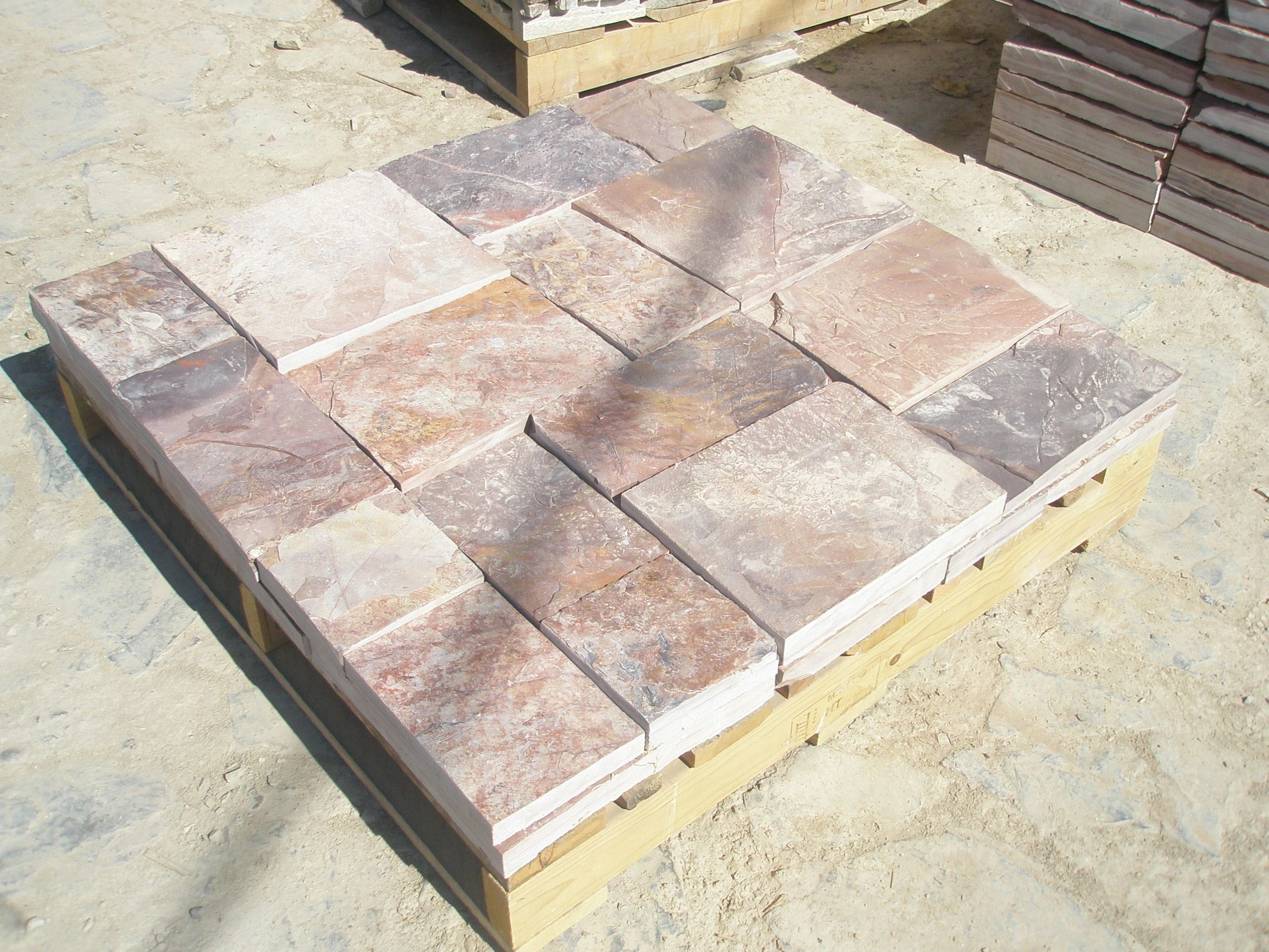 Grand Canyon Sawn Pavers mix