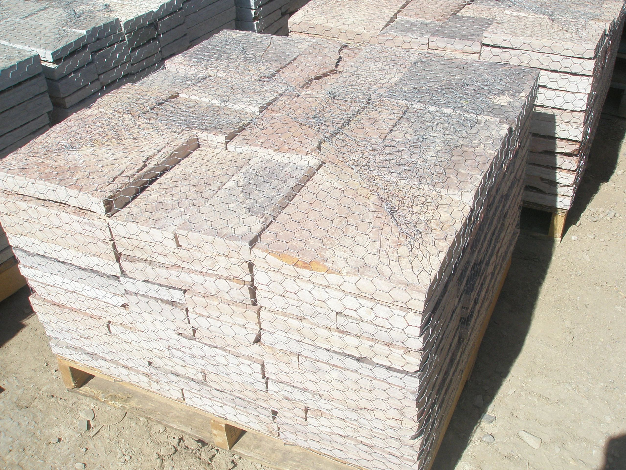 Grand Canyon Sawn Pavers 5 size mix