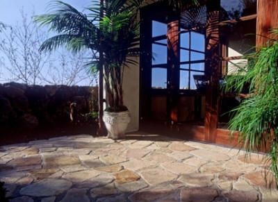 Sonoran Gold Tumbled Flagstone — completed job